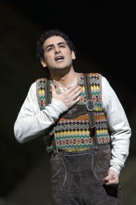 Juan Diego Florez as Tonio in the Royal Opera House production of Donizetti's 'La Fille du Regiment'. Photo © 2007 Bill Cooper