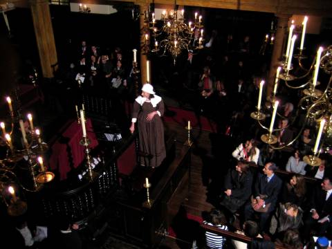 Osnat Schmool as Deborah, a Jewess in 17th century London