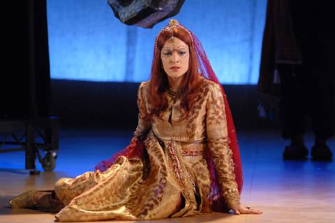 Ruby Hughes as Cleofide in Handel's 'Poro'. Photo © 2007 Chris Christodoulou