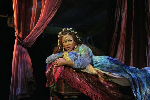 Denyce Graves as Delilah. Photo © 2007 Ken Howard