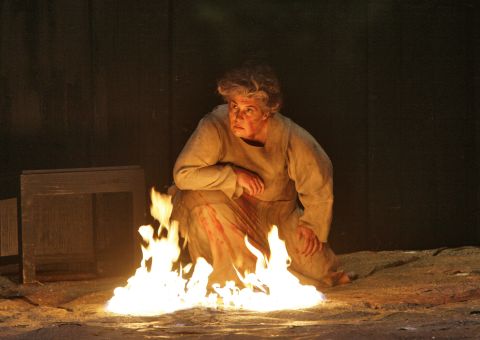 Marianne Cornetti as Azucena in San Diego Opera's production of Verdi's 'Il Trovatore'. Photo © 2007 Ken Howard