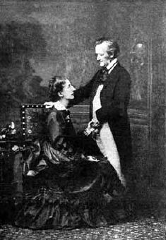 Cosima and Richard Wagner