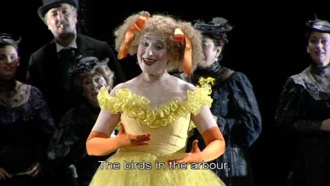 Milagros Poblador as Olympia. DVD screenshot © 2006 Opus Arte/ABAO