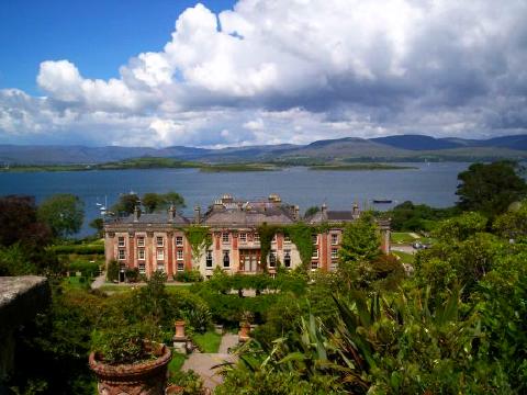 Bantry House and beyond - the view from the top of the 100 Steps. Photo © 2007 Kelly Ferjutz