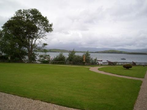 A view from the Rose Room at Bantry House. Photo © 2007 Kelly Ferjutz