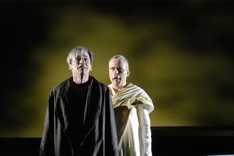 Johan Leysen as Wagner and Matthew Best as Vairochana. Photo © 2007 Clärchen and Matthias Baus