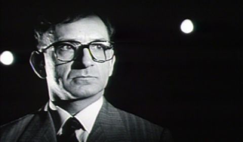 Ben Kingsley as Dmitri Shostakovich. Screenshot © 1987 Isolde Films