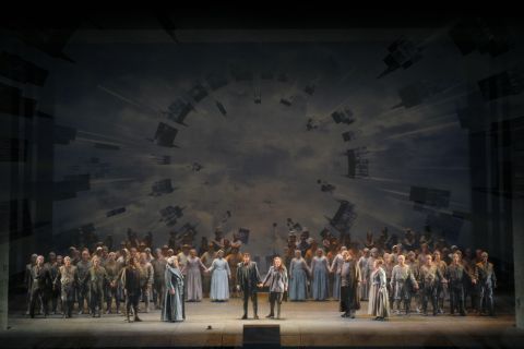 The finale of LA Opera's 'Fidelio'. Photo © 2007 Robert Millard