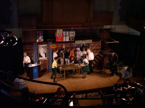 A scene from Undercroft Opera's 'The Tales of Hoffmann'. Photo © 2007 Neil Sederburg 