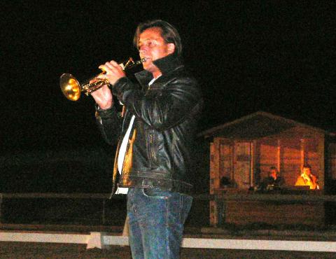 Markus Mester playing Rosso's 'Il Silenzio' at Thann. Photo © 2007 Philip Crebbin