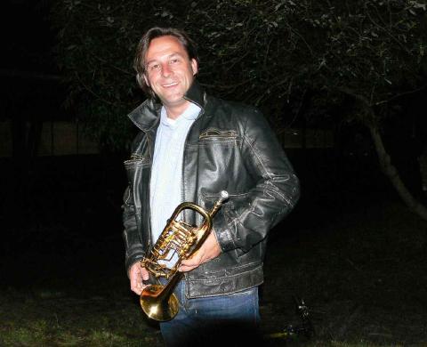 Markus Mester after the performance. Photo © 2007 Philip Crebbin 