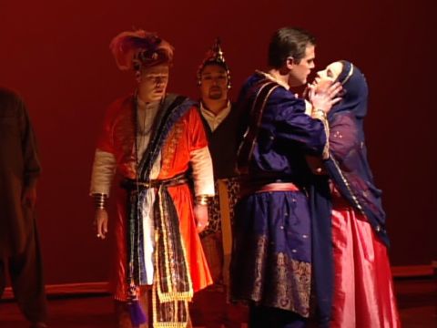 A scene from 'The Thief of Love'. DVD screenshot © 2006 Hummingbird Films