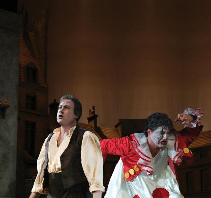 'Cavalleria Rusticana' and 'Pagliacci' - Richard Leech as Turiddu and José Cura as Canio. Photo © Sasha Gusov and Cory Weaver 