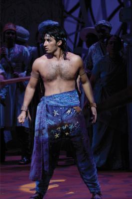 Charles Castronovo as Nadir in Zandra Rhodes' production of Bizet's 'The Pearl Fishers'. Photo © Larry Merkle