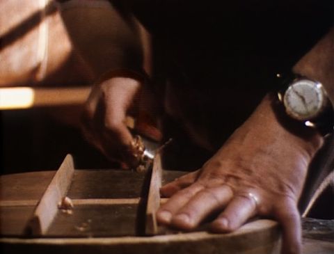 Guitar making. Screenshot © 2005 Opus Arte/Allegro Films