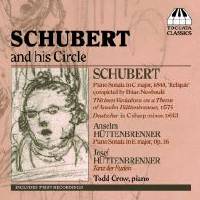Schubert and his Circle. Todd Crow, piano. © 2007 Toccata Classics