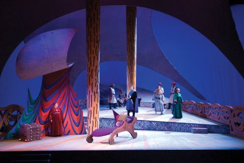 A scene from Act I of 'Tristan'. Photo courtesy of San Francisco Opera 