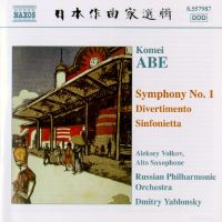 Komei Abe: Symphony No 1; Divertimento; Sinfonietta. © 2007 Naxos Rights International Ltd