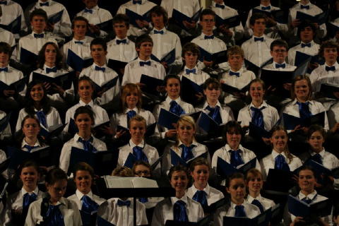 Members of the National Youth Choirs 