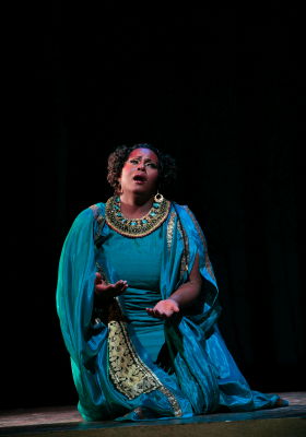 Indra Thomas as Aida. Photo © 2008 Cory Weaver