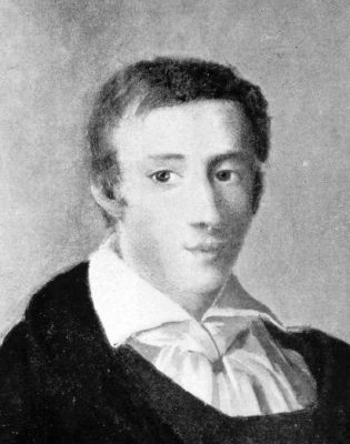 1829 portrait of Chopin by Ambrozy