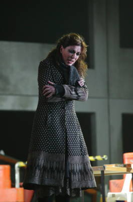 Antoinette Halloran as Mimì in New Zealand Opera's production of 'La bohème'. Photo © 2008 Neil Mackenzie