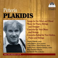 Peteris Plakidis: Music for string orchestra. © 2007 Toccata Classics