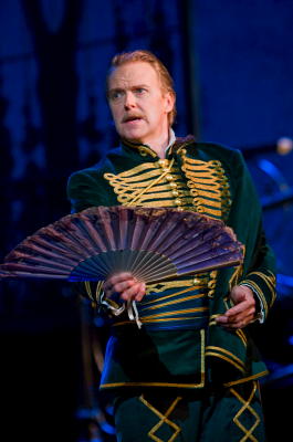 John Graham-Hall as Count Danilo Danilowitsch in English National Opera's 'The Merry Widow'. Photo © 2008 Clive Barda