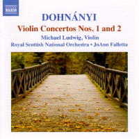 Dohnányi: Violin Concertos Nos 1 and 2. Michael Ludwig, Royal Scottish National Orchestra / JoAnn Falletta. © 2008 Naxos Rights International Ltd