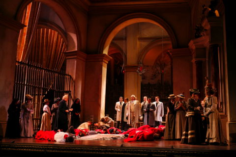 'Tosca' Act 1. Photo © 2008 Robert Millard