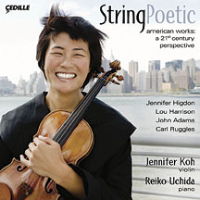 String Poetic - American Works - a 21st century perspective. © 2008 Cedille Records