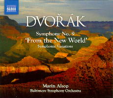 Dvorák: Symphony No 9 'From the New World'; Symphonic Variations. Baltimore Symphony Orchestra / Marin Alsop. © 2008 Naxos Rights International Ltd