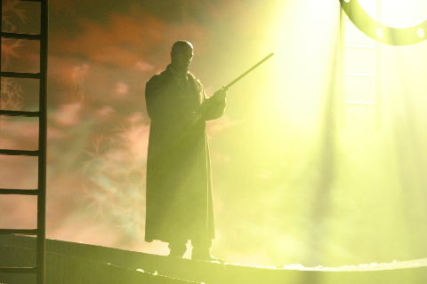 Paul Keohone as the Forester. Photo © 2008 Michael Dyer