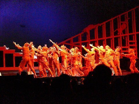 A scene from the 'Rigoletto' première at the Immling Festival. Photo © 2008 Philip Crebbin 