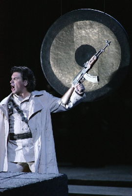 Zoran Todorovich as Pollione in Bellini's 'Norma'. Photo courtsy of Bavarian State Opera 