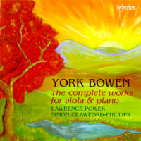 York Bowen - The complete works for viola and piano. Lawrence Power and Simon Crawford-Phillips. © 2008 Hyperion Records Ltd