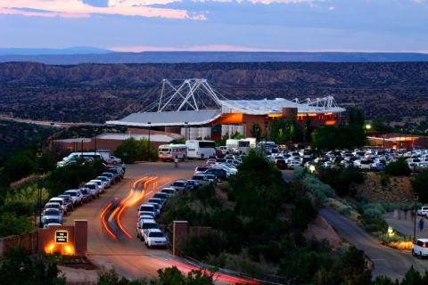 Santa Fe Opera's auditorium. Photo courtesy of Santa Fe Opera 