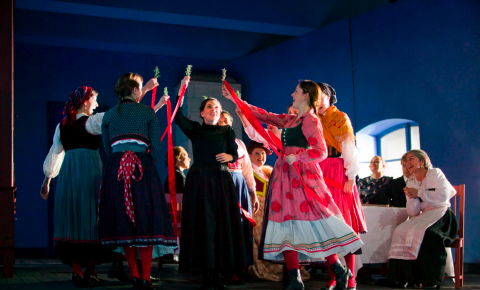 A scene from New Zealand Opera's 'Jenufa'. Photo © 2008 Adrian Malloch