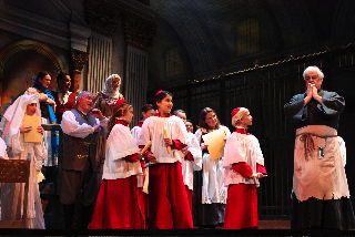 Michael Gallup as the Sacristan. Photo © 2008 Victor Massaro 