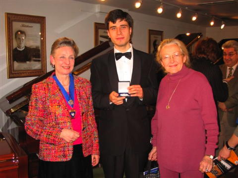 From left to right: Petronella Dittmer, Andrejs Osokins, Heleen Mendl-Schrama, Norma Fisher and Marios Papadoulos. Photo © 2008 Harry Atterbury