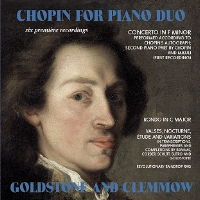 Chopin for Piano Duo. Goldstone and Clemmow. © 2008 Divine Art Ltd