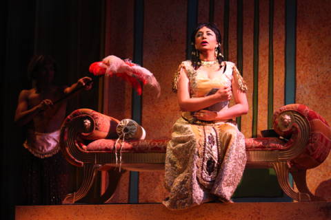 Grace Echauri as Amneris in Phoenix Opera's production of 'Aida'. Photo © 2009 Victor Massaro