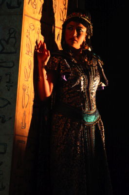 Grace Echauri as Amneris in Phoenix Opera's production of 'Aida'. Photo © 2009 Victor Massaro