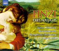 Finzi: Dies Natalis. James Gilchrist, Bournemouth Symphony Orchestra / David Hill. © 2008 Naxos Rights International Ltd