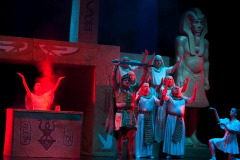 A scene from 'Aida' in Prescott. Photo © 2009 Slava Mudry