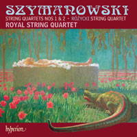 Szymanowski and Rózycki String Quartets. © 2008 Hyperion Records Ltd