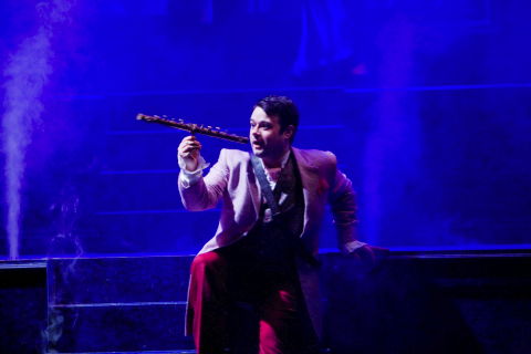 Mark Wilde as Tamino in English Touring Opera's 'Magic Flute'. Photo © 2009 Robert Workman