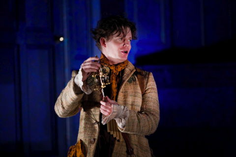 Daniel Grice as Papageno in English Touring Opera's 'Magic Flute'. Photo © 2009 Robert Workman