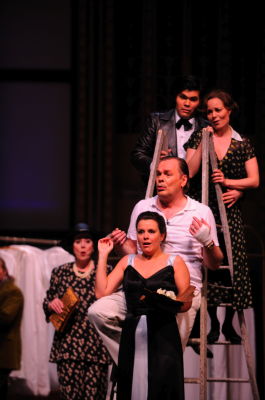 The cast of the Cleveland Orchestra's 'Marriage of Figaro' at Severance Hall. Photo © 2009 Roger Mastroianni