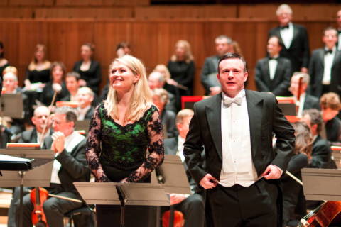 Patricia Bardon and Colin Lee. Photo © 2009 Russell Duncan